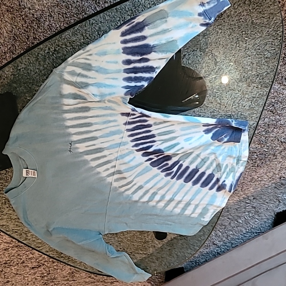 Victoria's Secret PINK tiedyed sweatshirt small - Picture 1 of 10